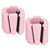 1 Pair Resin Weight Bearing Bracelet Adjustable Wrist Ankle Weights Belt for Fitness Sports Pink