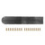 Black Stainless Steel Battery Compartment Bottom Cover for Xiaomi Mijia M365 Electric Scooter