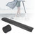 Black Stainless Steel Battery Compartment Bottom Cover for Xiaomi Mijia M365 Electric Scooter