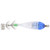 Fishing LED Lure Light Squid Shape Blue Light Color Bait Underwater Lure Lamp with Hook