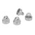 4PCS RC Shock Absorber Cap Aluminum Alloy RC Shock Absorber Upper Cover For LOSI 1/10 TENACITY Pro 4WD Brushless SCT Titanium