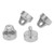4PCS RC Shock Absorber Cap Aluminum Alloy RC Shock Absorber Upper Cover For LOSI 1/10 TENACITY Pro 4WD Brushless SCT Titanium