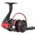 Metal Spinning Wheel Spool Sea Rod Lure Rock Fishing Long Shot Reel Accessory Black RedDM5000