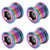 4Pcs Chainwheel Disc Screw Titanium Alloy Single Disc Bike Disc Screw for Mountain Bikes Colorful