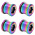 4Pcs Chainwheel Disc Screw Titanium Alloy Single Disc Bike Disc Screw for Mountain Bikes Colorful