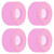 PUENTE 4pcs 70x42mm Skateboard Wheels 80A Longboard Cruiser Wheels Replacement PartsPink