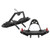 RC Aluminum Alloy Front Rear Bumper with LED Light for TRX4/SCX10 90046 90047 1/10 RC CarBronze