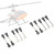 2 Set Connecting Rod Set Upgrade Accessory Fit for WLtoys V950 RC Aircraft