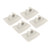 5pcs Kayak Oar Clips Plastic Inflatable Boat Paddle Holder Clip Keeper Kayaks Canoes Rowing Boats Grey