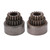 2pcs 02023 Steel Clutch Bell Double Gears for HSP 94122 94166 1/10 RC Car Upgrade Parts
