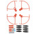 Increased Tripod Propeller Guard Protection RC Drone Accessories for FIMI X8 MINIOrange