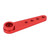 3pcs RC 25T Steering Servo Arm Standard Universal 37mm / 1.46in Length 1/10 RC 25T Steering ArmRed