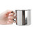 Stainless Steel Outdoor Tableware Set Portable Single Person Cookware for Camping Picnic Hiking