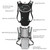 [通拓商品]Nylon Hydration Pack 5L Outdoors Marathon Running Race Cycle Water Backpack