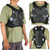 Men Motorcycle Armor Vest Body Chest Spine Back Protector Protective Jacket for Cycle Skating Skiing Skateboarding