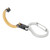 Carabiner Clip Outdoor Tactic Clasp Multifunctional Aluminium Alloy M Size D Style Hook Gold