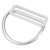 KEEP DIVING Durable Stainless Steel Slide Buckle Strap Belt Keeper Diving Accessory