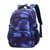 Primary and Secondary School Students Backpack Waterproof Schoolbag with Lunch Bag and Pen Bag