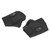 One Pair Heated Fingerless Gloves Polyurethane Fiber USB Non Slip Waterproof Electric Heated Mittens for Winter