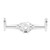 Front Axle Housing Superior Stability Aluminum Alloy Durable for HOBBYPLUS 1/18 4WD CP18P Remote Control Car Silver