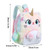 Cat Backpack Girls Plush Colorful Cute Bookbags School Bags Gift for Kids Outdoor