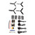 2205 2300KV Motor 30A 4 in 1 ESC F4V3 Flight Control 5045 Propeller Kit for FPV Drone