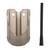 8Pcs PE Plastic Portable Spring Fishing Feeder Lure Bait Cage Tackle Accessories with WeightL