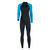 Women 3mm Neoprene Wetsuits Adult One Piece Full Body Long Sleeves Diving Suit