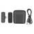 Wireless Lavalier Microphones Type C Noise Reduction Mini Clip On Lapel Mic with Charging Case for Video Recording Live Streaming Vlogging