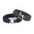 Military 550 Paracord Woven Survival Bracelet Stainless Steel Buckle Kit Outdoor