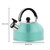 3L Durable Stainless Steel Whistling Camping Bottle Lightweight Kettle for Camping Trips Hiking Cooking Barbecue Festival