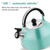 3L Durable Stainless Steel Whistling Camping Bottle Lightweight Kettle for Camping Trips Hiking Cooking Barbecue Festival
