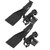 2Pcs Archery Equipment Bow String Rope Recurved Bow Traditional Bow Universal Tool Black