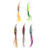 5pcs Lifelike Octopus Bait Portable Colorful Squid Hard Fishing Lures Swimbait for Saltwater Freshwater