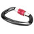Climbing Carabiner Heavy Duty AntiSlip Design Durable Light Carabiner Clip Climbing for Camping Rock Climbing(Black )