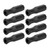 2 Pcs Rod Plastic Foosball Soccer Table Football Handle Grip Game Indoor Replacement