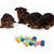 10Pcs Pong Balls Colored Pong Ball DIY Games Fun Arts Pong Balls Entertainment Table Tennis Balls for Kids Party Favor