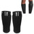 Adult Soccer Shin Guard Sock Outdoor Sports Football Shin Guard for Men Women Black