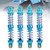 4pcs RC Update Part Metal Shock Damper Spare Springs for TRX4 SCX10 D90 1/10 RC Crawler(100mm )