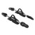 2pcs Diving Fin Strap Adjustable Quick Release Buckle Universal Scuba Diving Fin Spring Heel Strap Replacement B Buckle