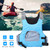 EPE Blue Adults Large Pocket Life Jacket Swim Trainer Vest for Swimming Fishing Canoe Supplies