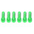 6Pcs M5x25mm Steel Bike Bottle Bracket Storage Rack Bolt Bicycle Accessory(green)