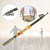 Mini Portable Carbon Retractable Super Hard Sea Fishing Fish Pole Rod (1.8m)