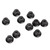 10 Pcs Lock Tire Nut Corrosion Resistant RC Model Car M5 Flange Nut Lock Tire NutBlack
