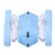 Double Sided RC Stunt Car 2.4G HZ Wireless Small 360 Degree Flips RC Stunt Car for Children Blue