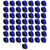 50pcs Fishing Rods Belt Stretchy Straps Fishing Tackle Ties Cable Bait Casting Spinning Rod HoldersBlue
