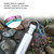 Multifunctional Carabiner Hiking Locking Buckle Key Ring Outdoor Sports Accessory(Multicolor)