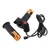 Twist Throttle Grips 3 Speed With LED Display Screen Handle For Electric Bike (golden)