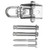 Heavy Duty 360 Degree Swivel Swing Hanger Stainless Steel Swing Hook For Playground Gym Rope Boxing Bag Hammock Chair 1000 Lb Capacity