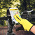 Riding Gloves Unisex Motorcycle Winter Autumn Spring Bike Breathable Hand Wear for Touch ScreenYellow L